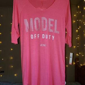 Xoxo pink sleep wear dress